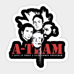 the a team new 1 Sticker